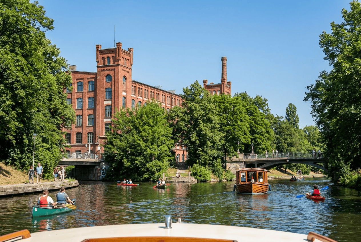 Grünes Leipzig am Wasser